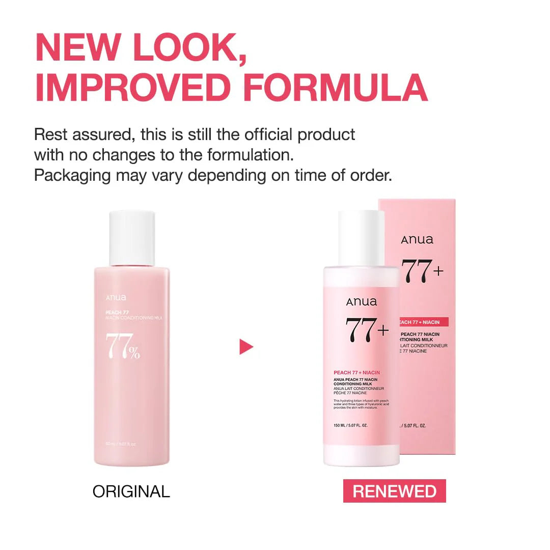 Anua - Peach 77 Niacin Essence Toner - Tonique hydratant [2025 Version - 250ml]