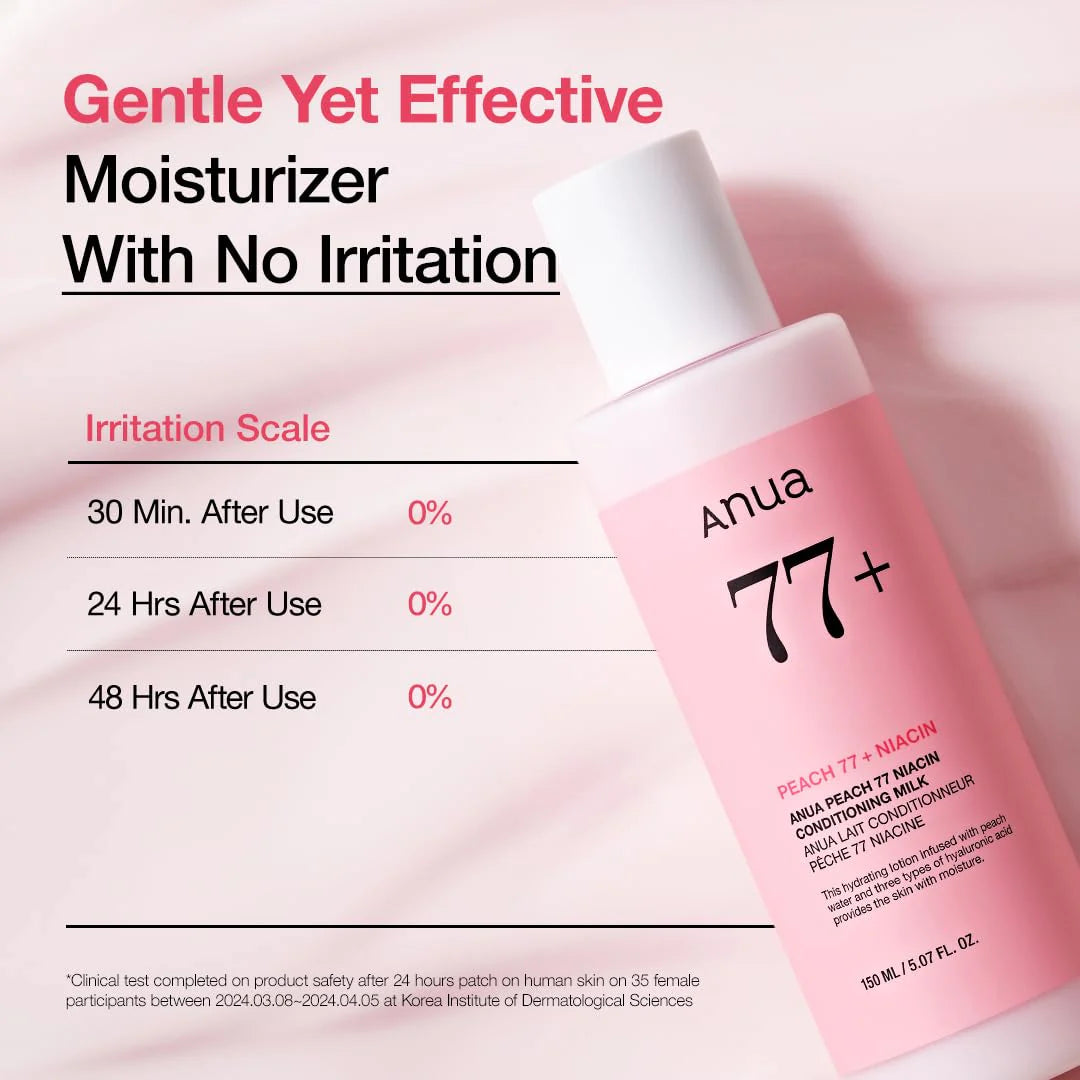 Anua - Peach 77 Niacin Essence Toner - Tonique hydratant [2025 Version - 250ml]