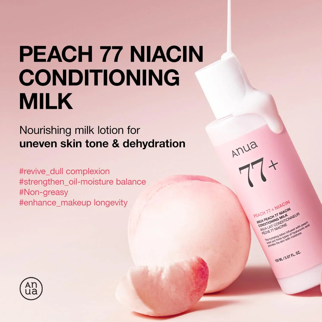 Anua - Peach 77 Niacin Essence Toner - Tonique hydratant [2025 Version - 250ml]